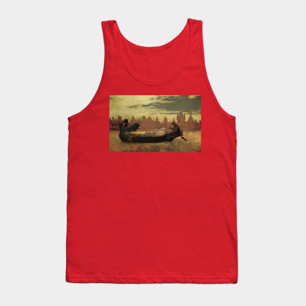 Elaine - John Atkinson Grimshaw Tank Top by forgottenbeauty